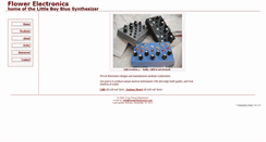 Desktop Screenshot of flowerelectronics.com